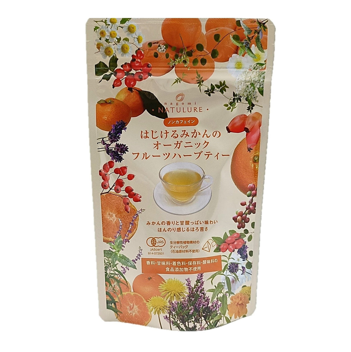 nagomi-Naturation Thé aux fruits biologiques à la mandarine