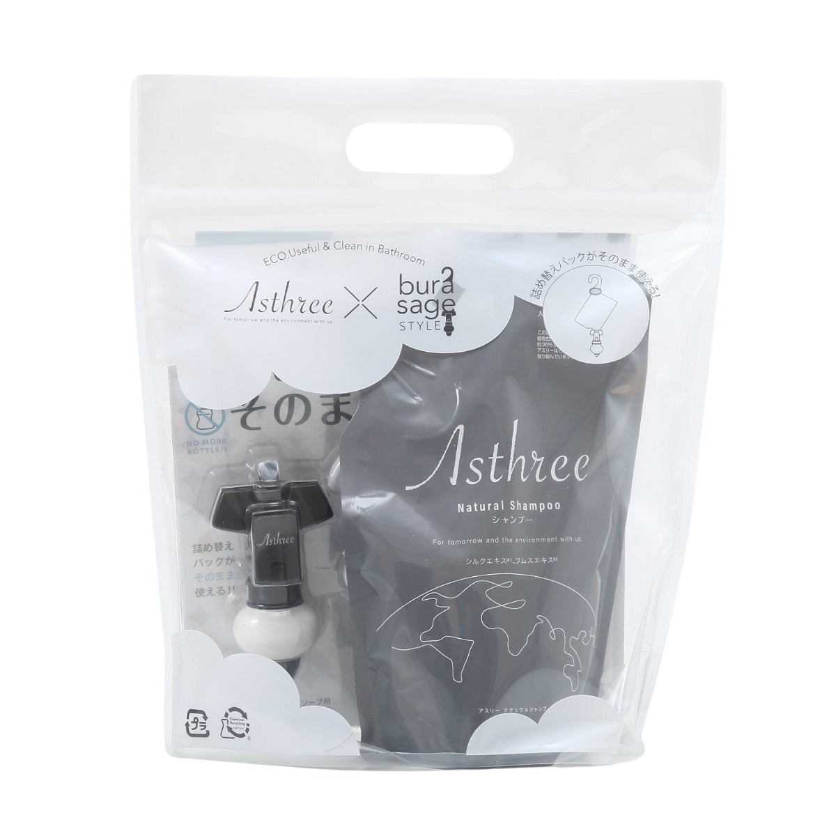 Asthree x Hanging Style Collab Pack (Shampoo) 400mL