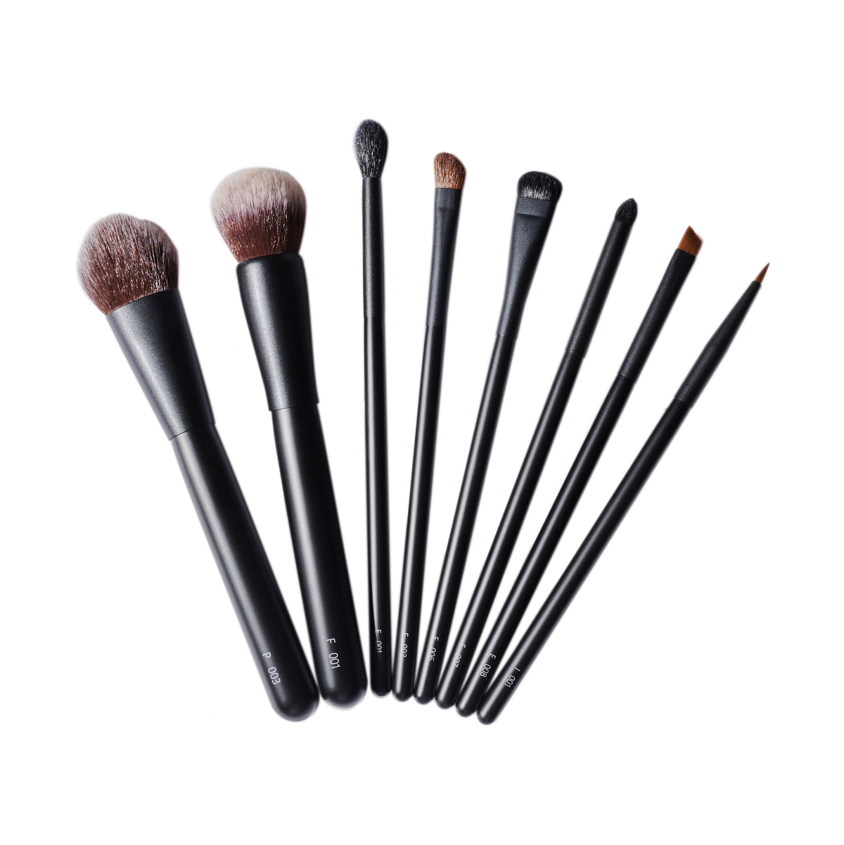 Ensemble de 8 pinceaux professionnels Cupola