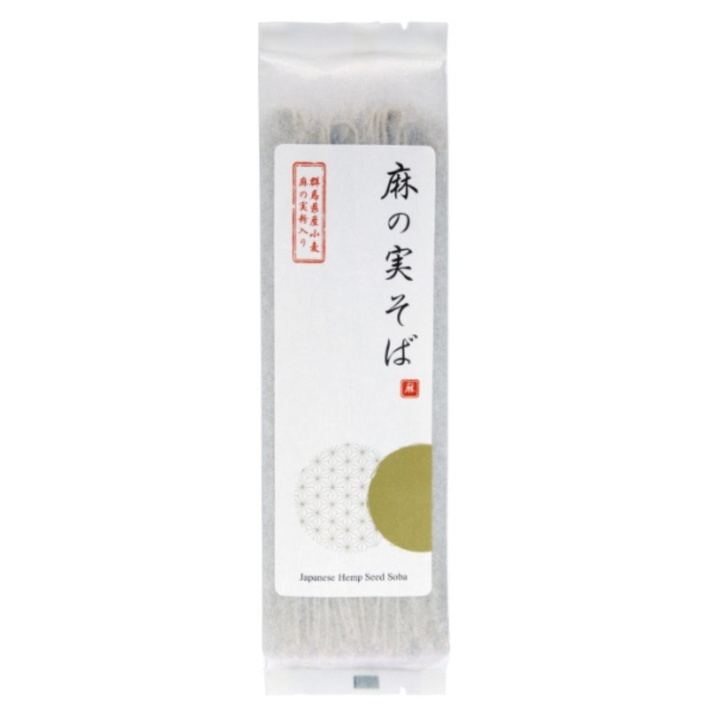 COCINA DE CÁÑAMO Soba de semillas de cáñamo japonesas (150 g)