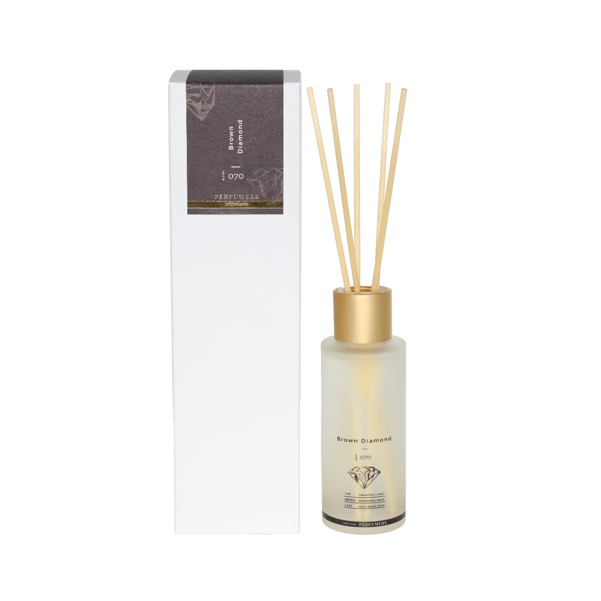 PERFUMERS 90days Diffuser Brown Diamond (100mL)