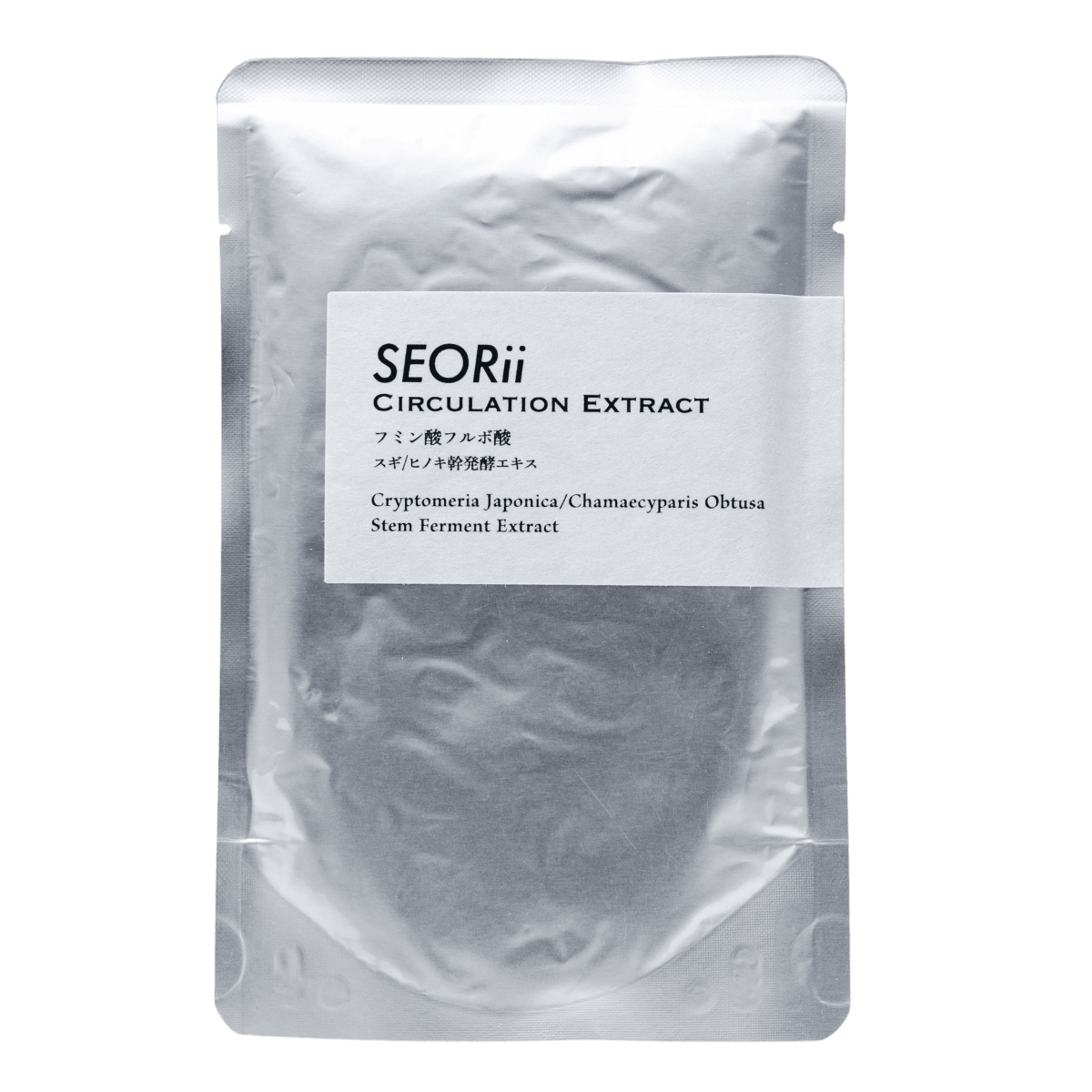 Seorii Circulation Extract package on a white background