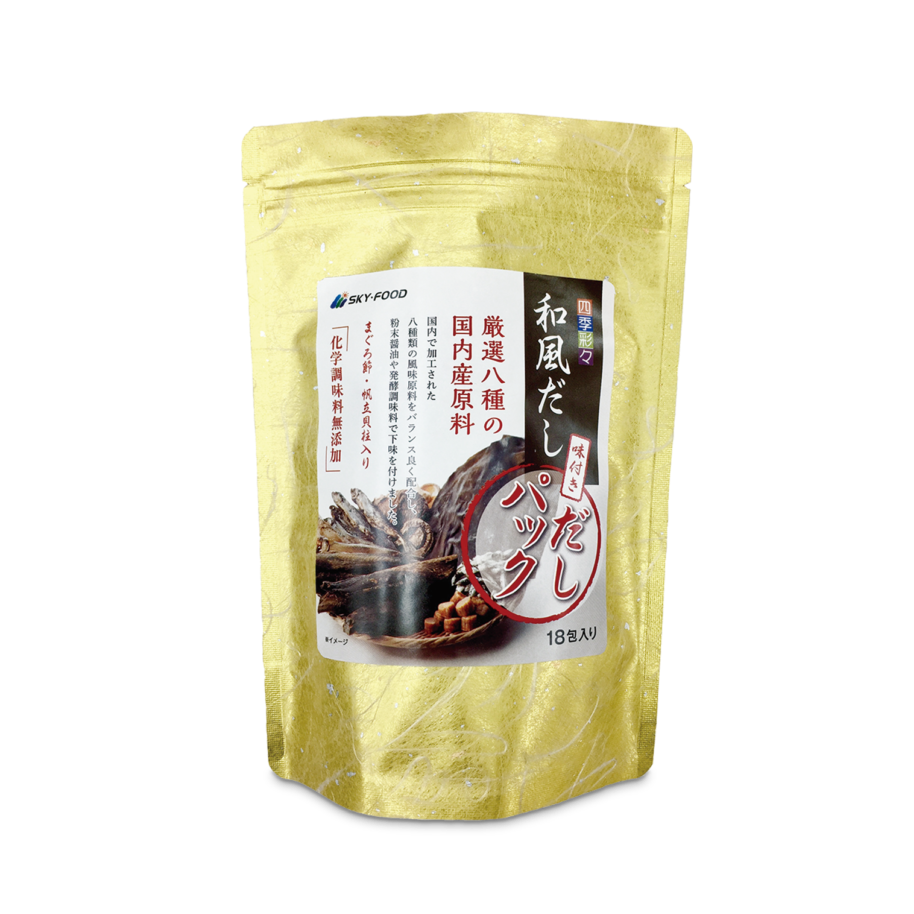 SKY-FOOD Dashi à la japonaise des quatre saisons (Pack Dashi)