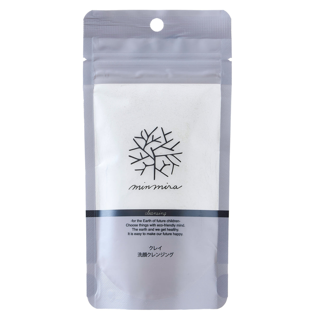 minnade miraio recharge nettoyante au son de riz + argile (70g)