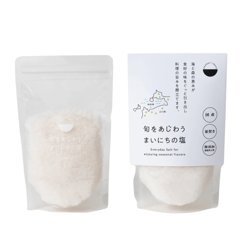 okawari TOKYO Everyday Salt for enjoying seasonal flavors (120g)