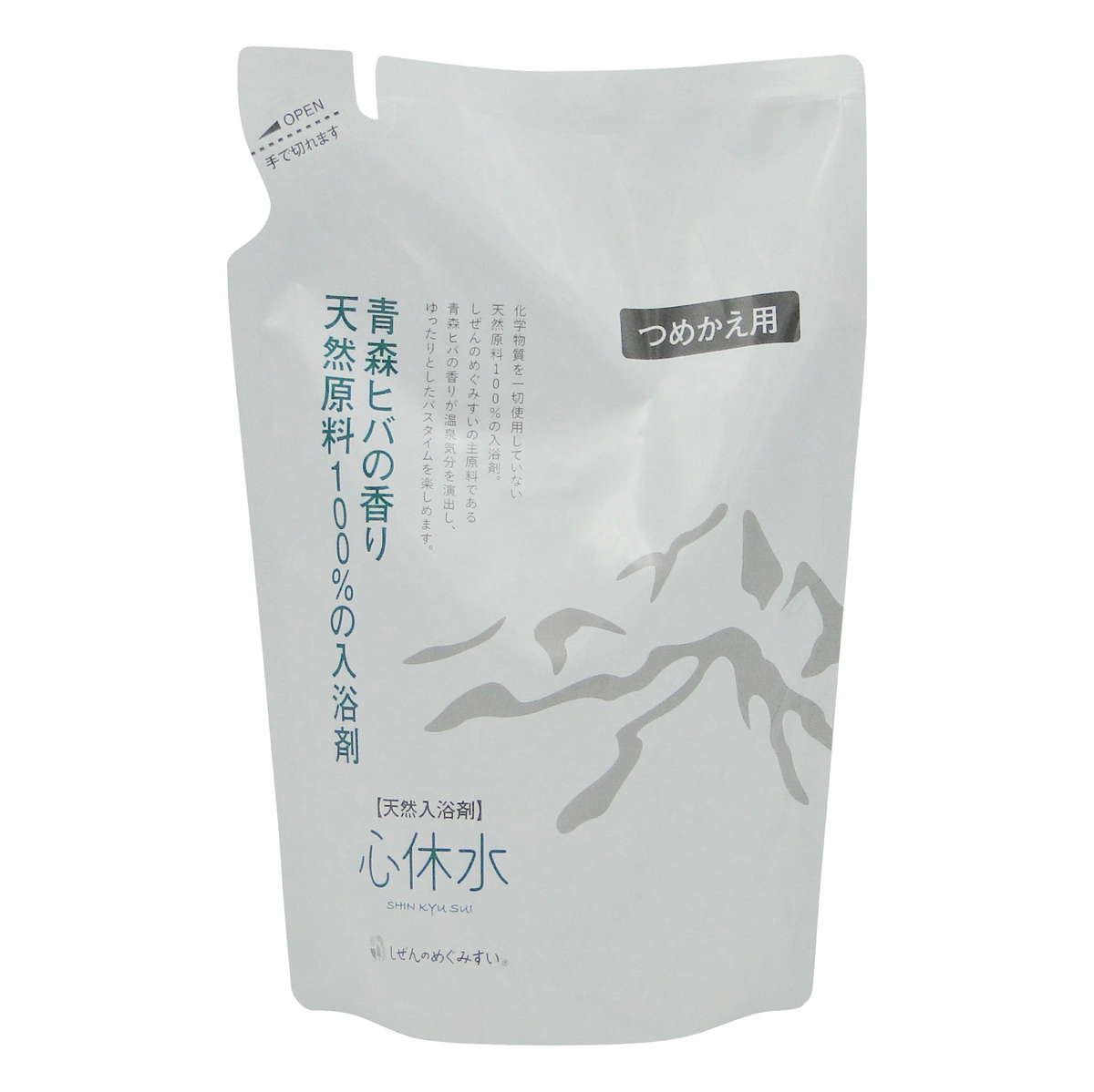 Shizen no Megumisui Additif pour l'eau de bain SHIN KYU SUI Recharge