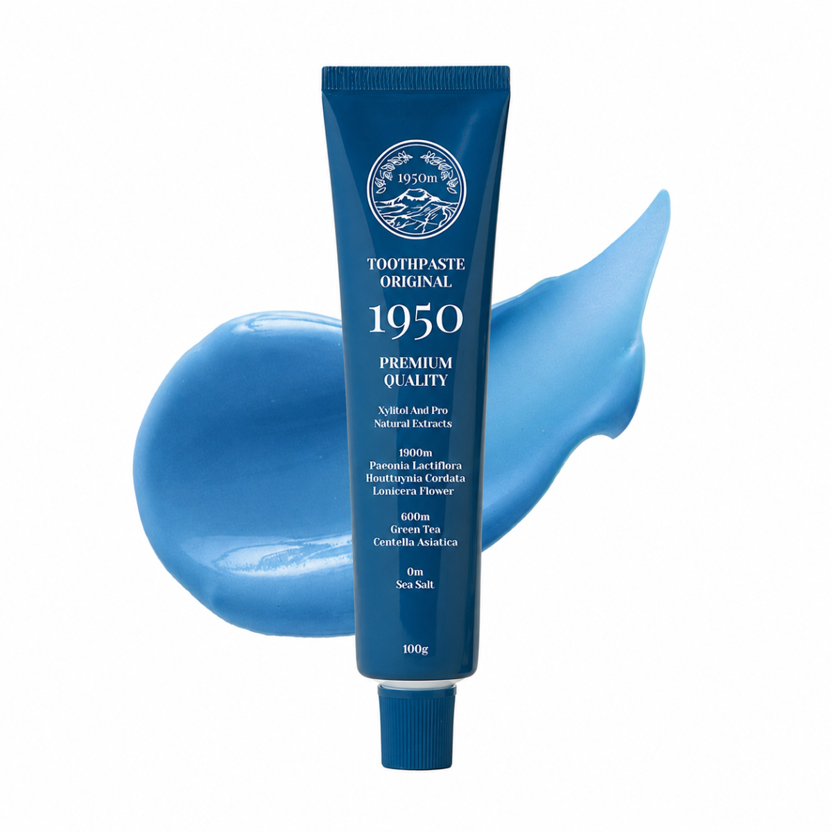 1950 Toothpaste Blue
