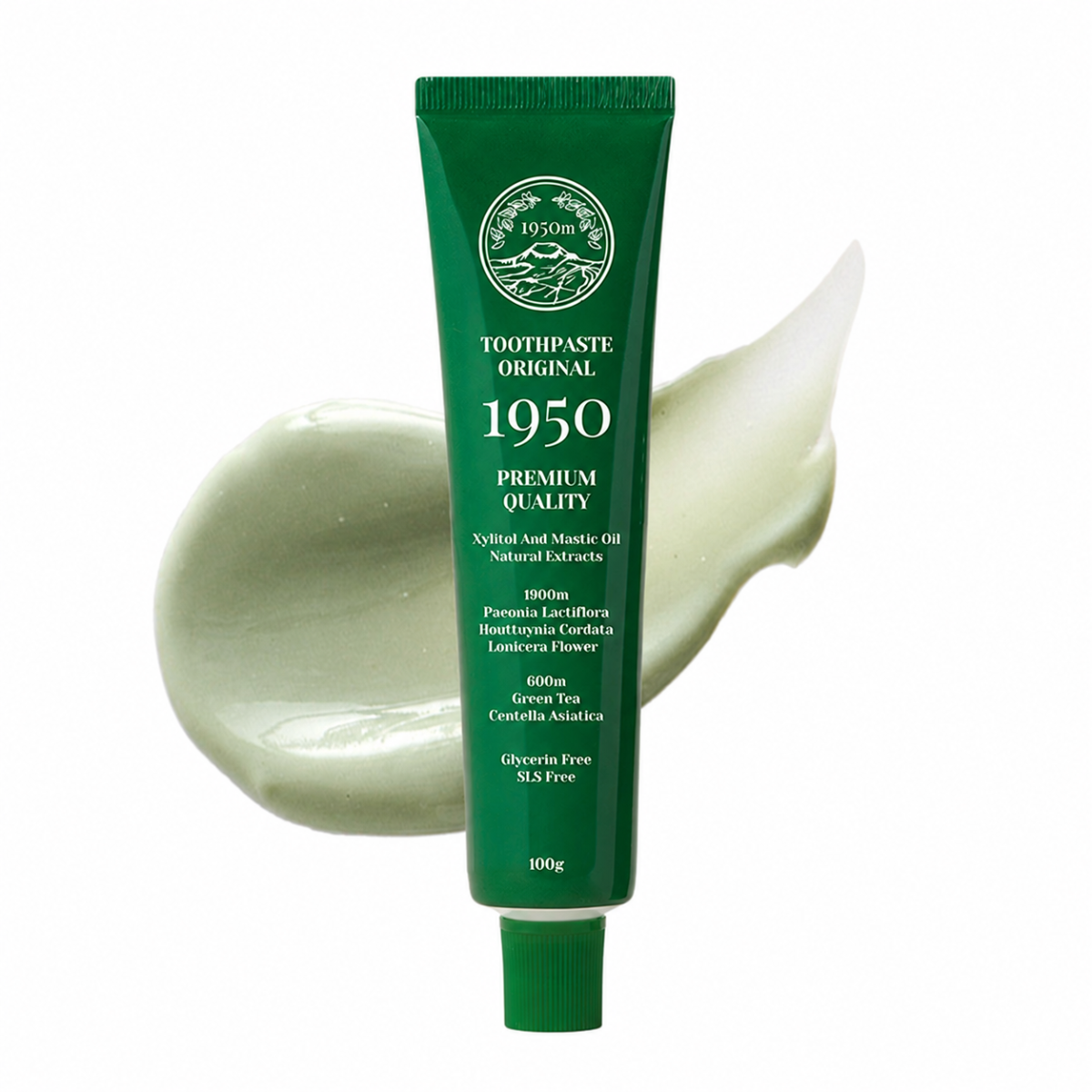 1950 Toothpaste Green