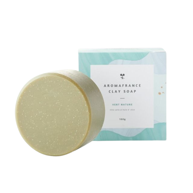 Aroma France Clay Soap Vert Nature 100g