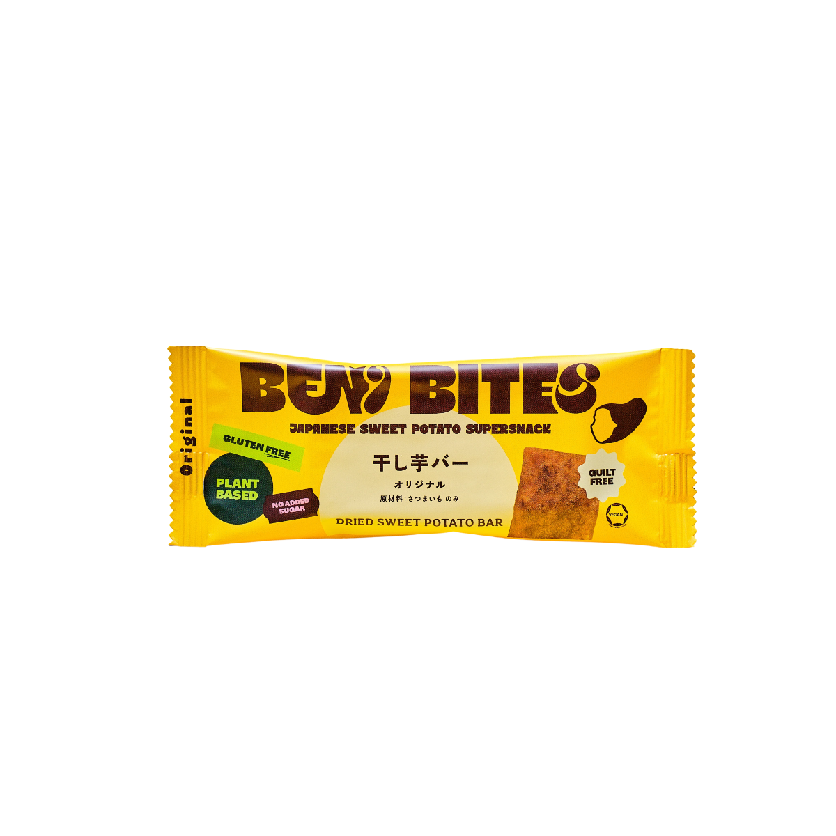 BENI BITES Dried Sweet Potato Bar Original