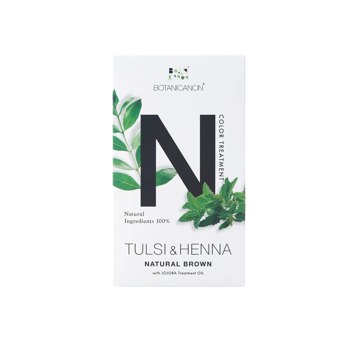 BOTANICANON Tulsi & Henna - Natural Brown (100g)