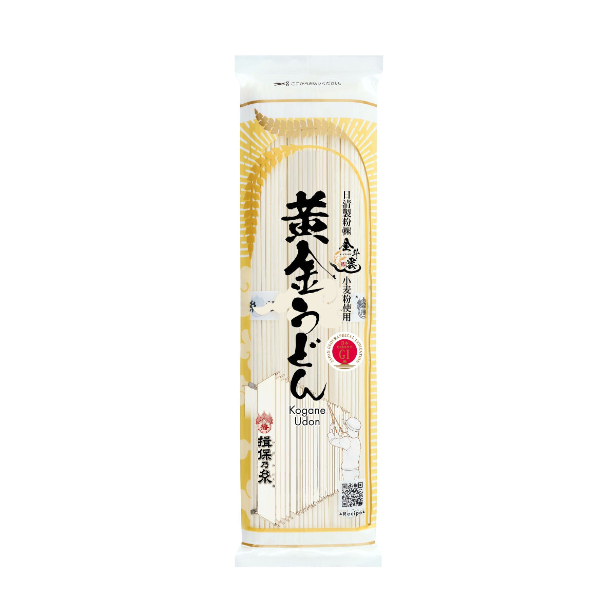 IBONOITO Hand-Pulled Kogane Udon Noodles (240g)