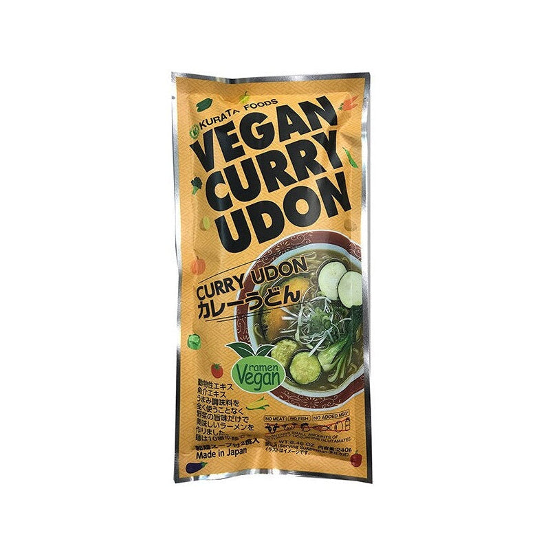 Kurata Foods VEGAN CURRY UDON DRY NOODLES (2 SERVINGS)