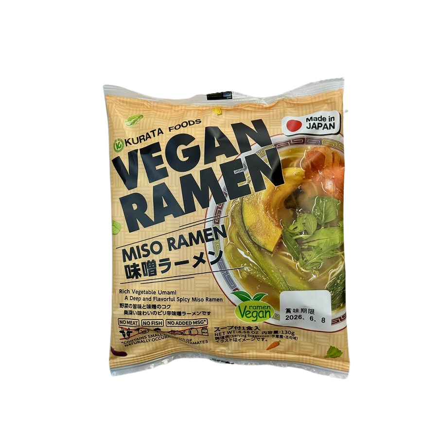 Kurata Foods VEGAN RAMEN MISO INSTANT RAMEN