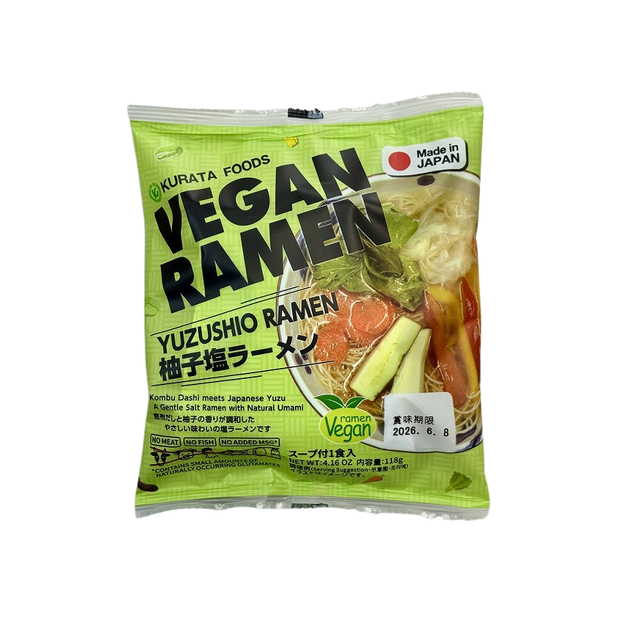 Kurata Foods VEGAN RAMEN YUZUSHIO INSTANT RAMEN