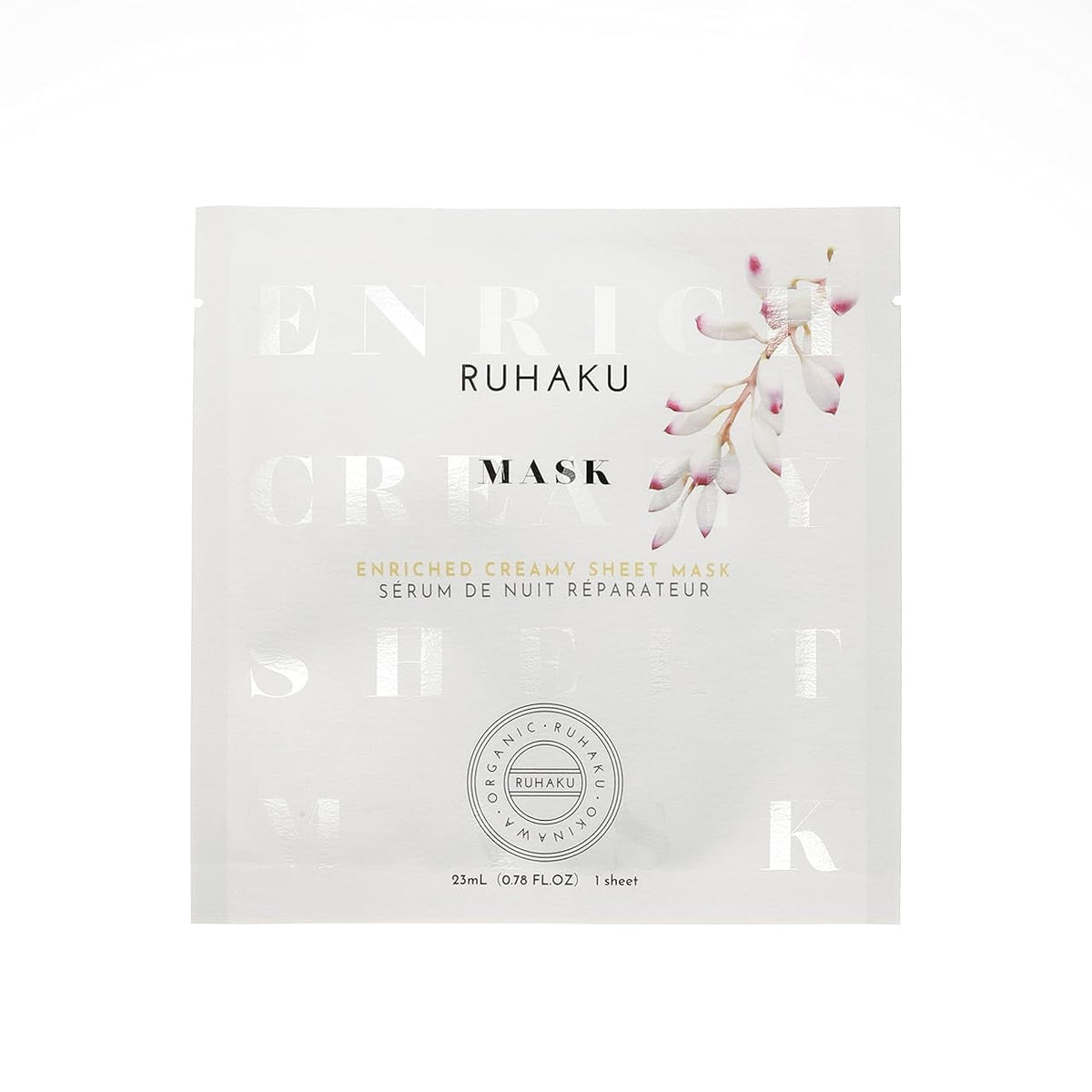 RUHAKU Gettou Enriched Creamy Sheet Mask