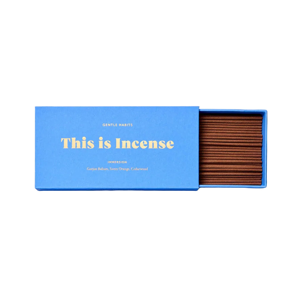 Gentle Habits This is Incense - INMERSIÓN