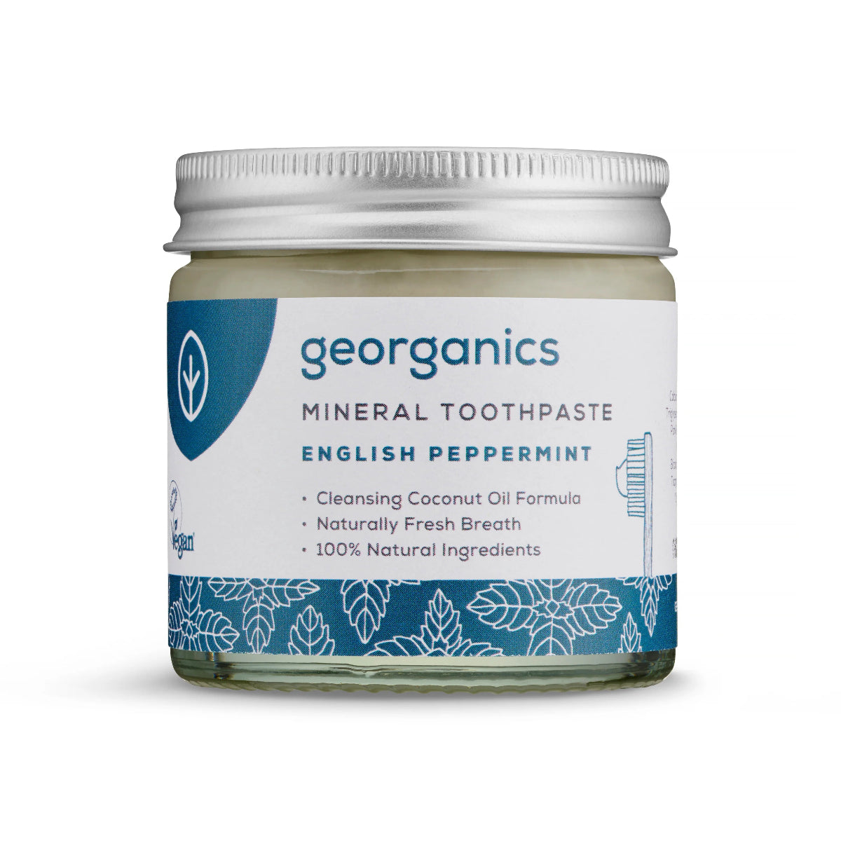 Georganics Fluoride Free Toothpaste - English Peppermint