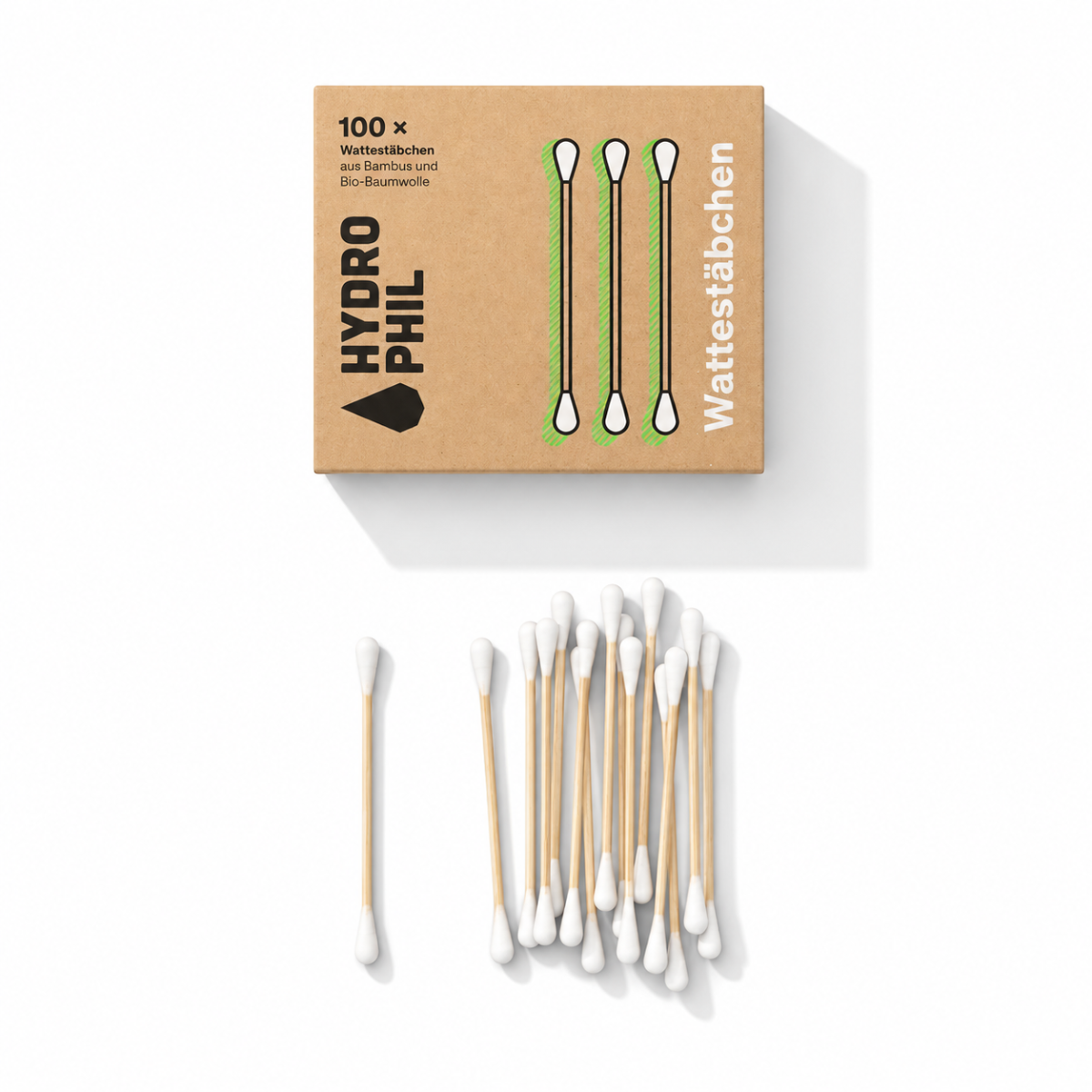 Hydrophil Cotton Swabs (100)
