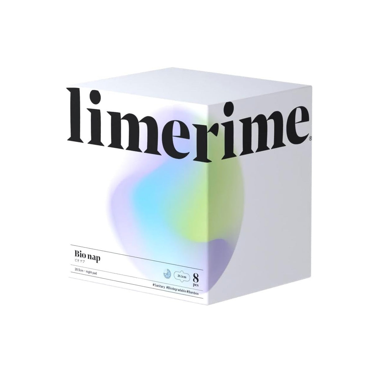 limerime Bio nap Bamboo Sanitary Pad Nighttime 28.5cm