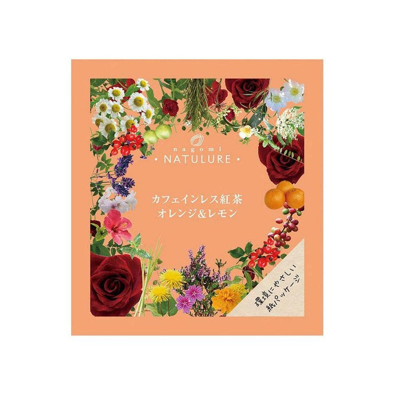 Nagomi-Thé noir décaféiné NATULURE Orange &amp; Citron