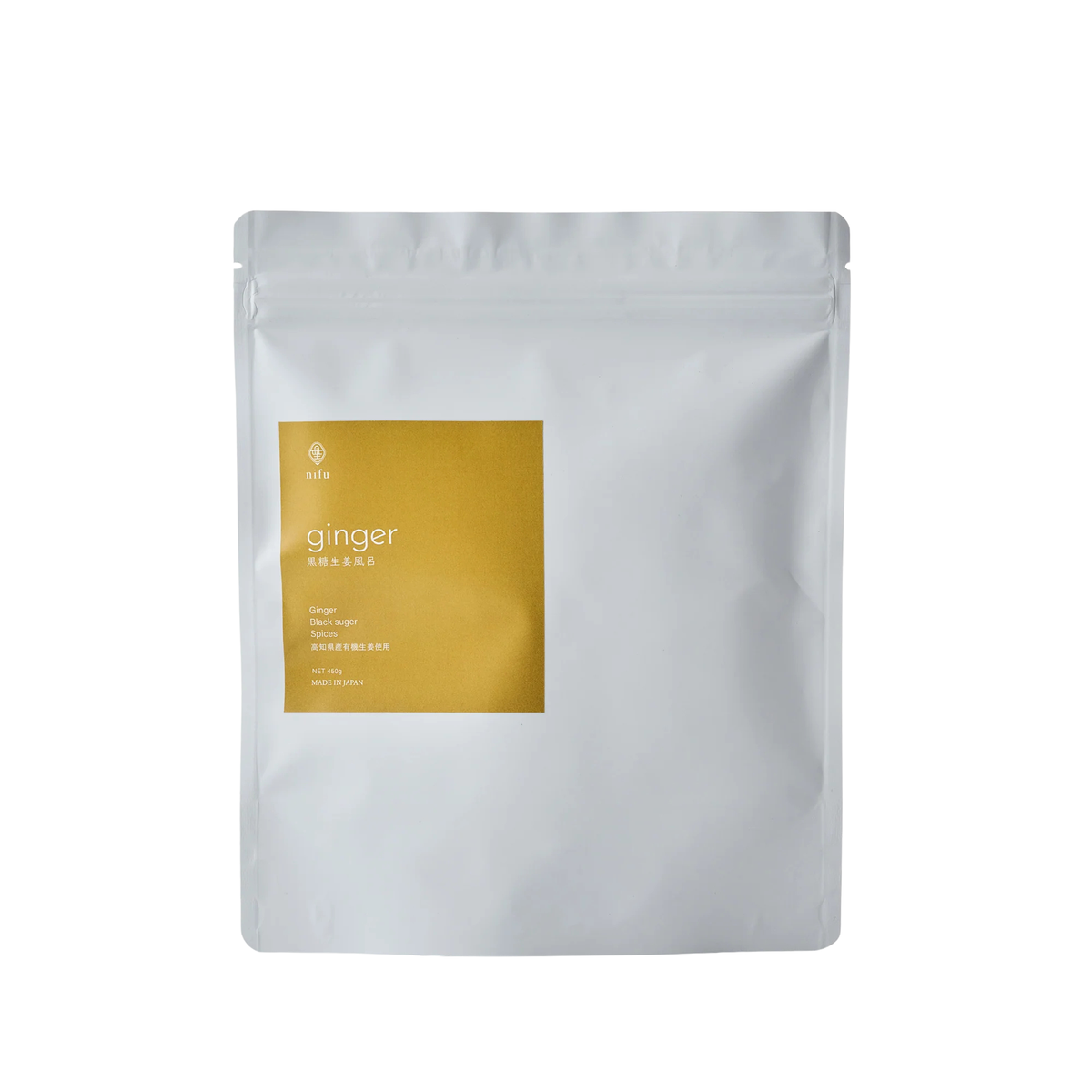 nifu natural bath bag ginger (450g)