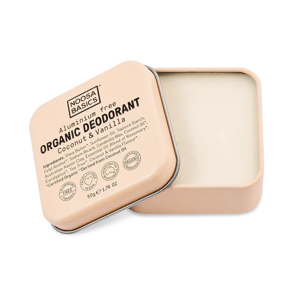 Desodorante en Crema Ecológico Noosa Basics - Coco y Vainilla (50g)