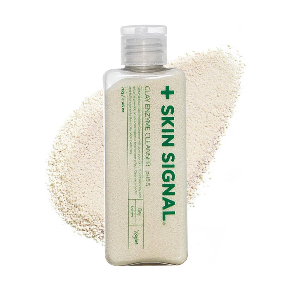 Limpiador enzimático de arcilla blanca Skin Signal (exfoliación con ácido hialurónico)